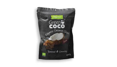 חטיף קוקוס צ'יפס
80 גרם Green CoCo, אורגני