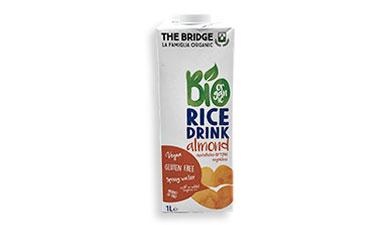 משקה אורז עם שקדים
1 ליטר THE BRIDGE, אורגני