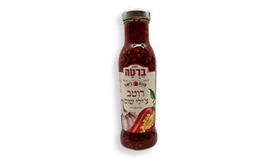 רוטב צ'ילי שום
דודה ברטה, טבעי