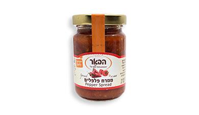 ממרח פלפלים
150 גרם הבאר