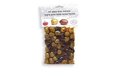 תערובת זיתים בתיבול אורגנו
260 גרם פקנטי המעדניה
