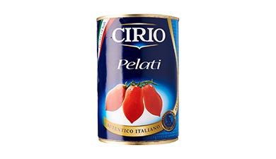 עגבניות תמר מקולפות
שלמות 400 גרם Cirio, פרימיום
