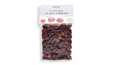 זיתים שחורים קלמטה בשמן
זית 260 גרם המעדניה