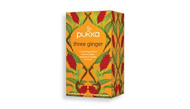 חליטה 3 סוגי
ג'ינג'ר pukka, טבעי