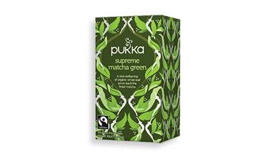 תה ירוק מאצ'ה
30 גרם pukka, טבעי