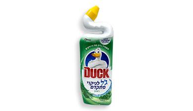ג'ל לניקוי אסלות
בניחוח רענן DUCK
