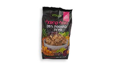 מוזלי קראנצ'י בתוספת
 פירות 600 גרם Vitalia
