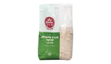 סובין שיבול
שועל 300 גרם, אורגני
