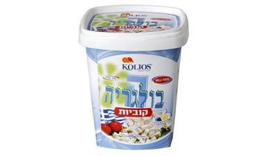 גבינה בולגרית קוביות 200גר', פרימיום