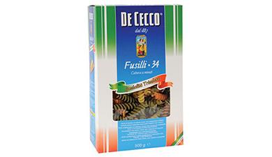 פסטה פנה דורום
טריקולור De Cecco