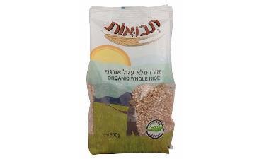 אורז עגול
מלא 1 ק"ג, אורגני
