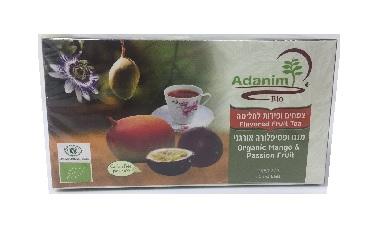 ח.צמחים 45 גרם
מנגו ופסיפלורה, אורגני