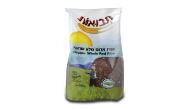 אורז אדום אורגני 500 גרם תבואות, אורגני